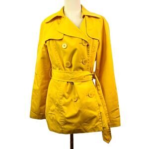 Women's Trench - Yellow - S – FOG by London Fog Yellow Trench Coat